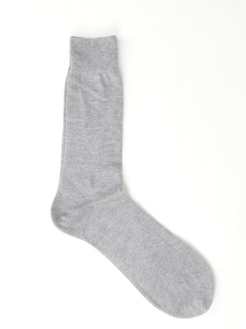 ソフトタッチモダール ビジネスソックス 平無地