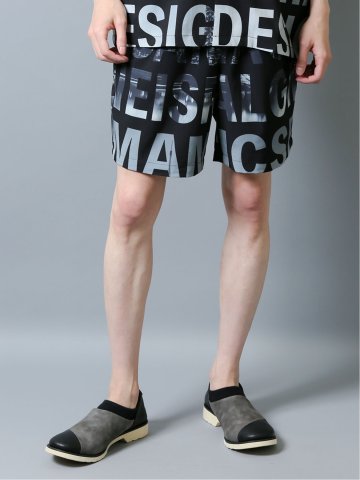 ロゴ転写 ショーツ(セットアップ可能)