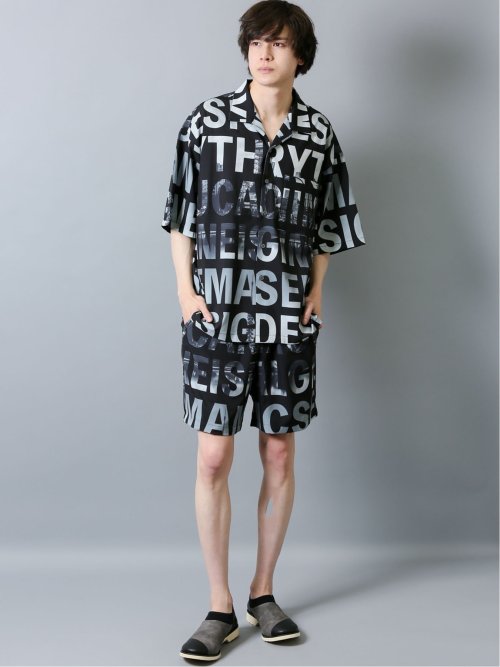 ロゴ転写 ショーツ(セットアップ可能)