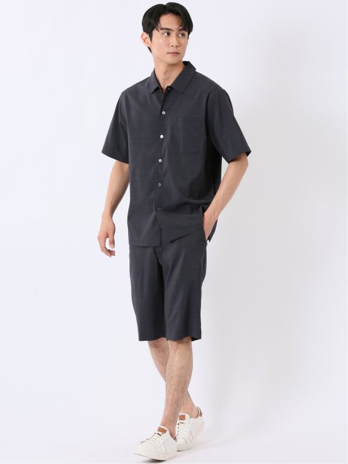 テックリネン ショートパンツ(セットアップ可能)