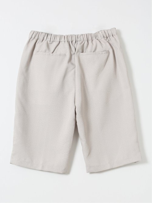 ストレッチ テックリネン パナマ バックシャーリング ショート パンツ メンズ