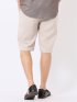 ストレッチ テックリネン パナマ バックシャーリング ショート パンツ メンズ