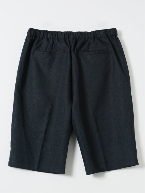 ストレッチ テックリネン パナマ バックシャーリング ショート パンツ メンズ