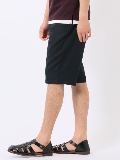 ストレッチ テックリネン パナマ バックシャーリング ショート パンツ メンズ