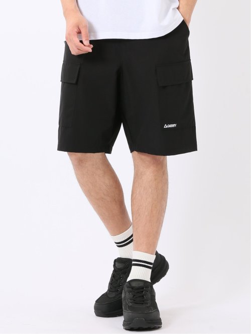 ショート パンツ カーゴ ショーツ メンズ ストレッチ 接触冷感 撥水 UV