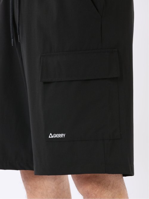 ショート パンツ カーゴ ショーツ メンズ ストレッチ 接触冷感 撥水 UV ややゆったり ナイロン ジェリー/GERRY WEB限定