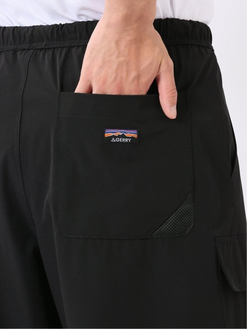 ショート パンツ カーゴ ショーツ メンズ ストレッチ 接触冷感 撥水 UV ややゆったり ナイロン ジェリー/GERRY WEB限定