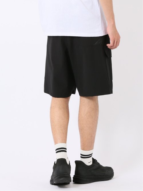 ショート パンツ カーゴ ショーツ メンズ ストレッチ 接触冷感 撥水 UV ややゆったり ナイロン ジェリー/GERRY WEB限定