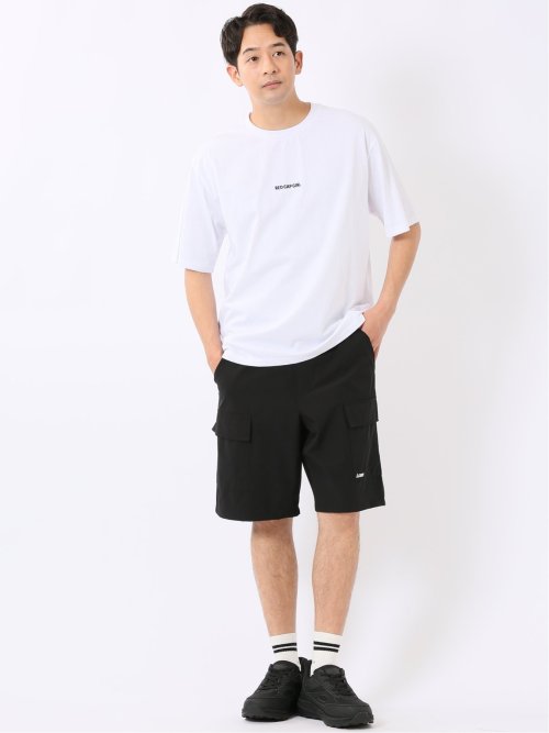 ショート パンツ カーゴ ショーツ メンズ ストレッチ 接触冷感 撥水 UV ややゆったり ナイロン ジェリー/GERRY WEB限定