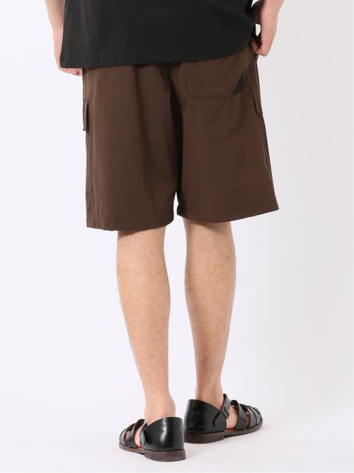 WEB限定 ショート パンツ カーゴ ショーツ メンズ ストレッチ 接触冷感 撥水 UV ややゆったり ナイロン ジェリー/GERRY