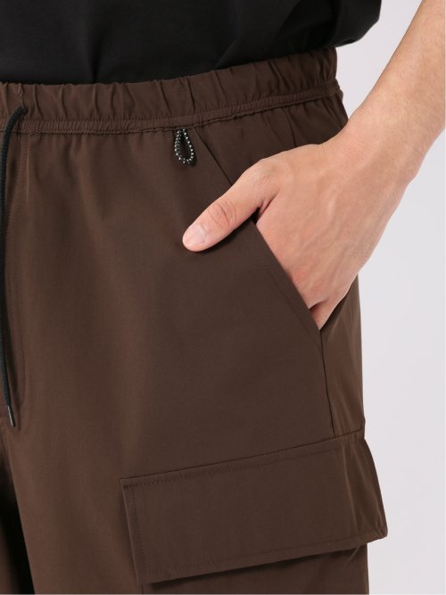 WEB限定 ショート パンツ カーゴ ショーツ メンズ ストレッチ 接触冷感 撥水 UV ややゆったり ナイロン ジェリー/GERRY