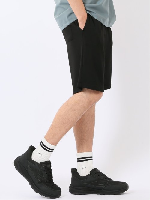 ショート パンツ ショーツ メンズ ストレッチ 接触冷感 ややゆったり ポンチ ジェリー/GERRY WEB限定