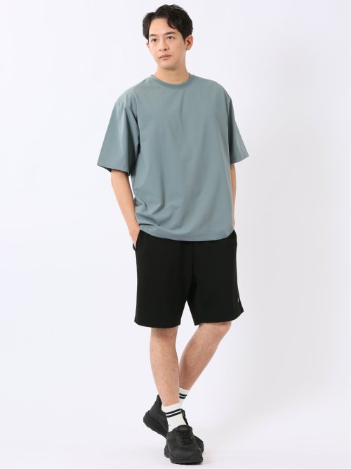 ショート パンツ ショーツ メンズ ストレッチ 接触冷感 ややゆったり ポンチ ジェリー/GERRY WEB限定