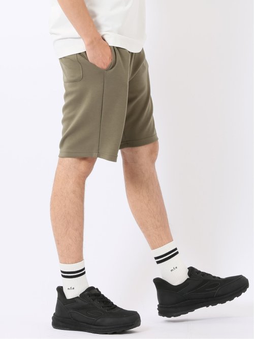 WEB限定 ショート パンツ ショーツ メンズ ストレッチ 接触冷感 ややゆったり ポンチ ジェリー/GERRY