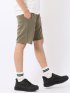 WEB限定 ショート パンツ ショーツ メンズ ストレッチ 接触冷感 ややゆったり ポンチ ジェリー/GERRY