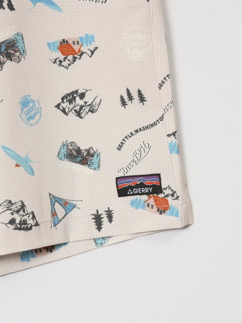 【大きいサイズ】ジェリー/GERRY 接触冷感 総柄ショーツ(セットアップ可能)