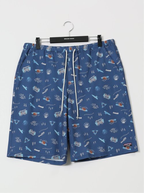 【大きいサイズ】ジェリー/GERRY 接触冷感 総柄ショーツ(セットアップ可能)