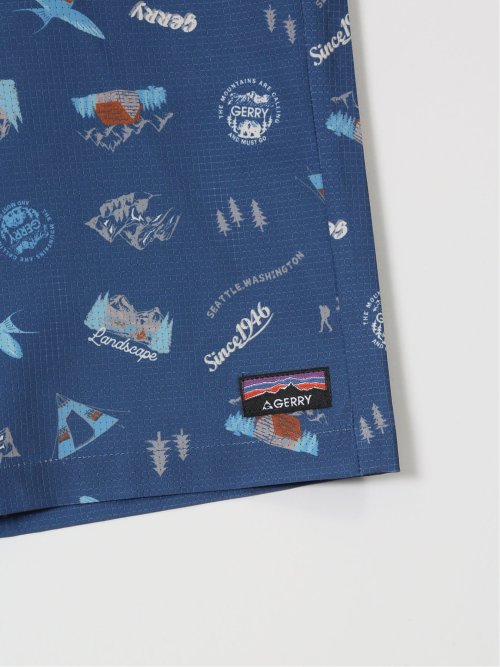 【大きいサイズ】ジェリー/GERRY 接触冷感 総柄ショーツ(セットアップ可能)