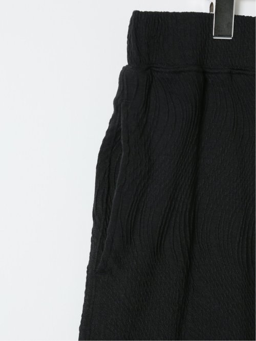 【大きいサイズAUVIEUX CONTINENT by gim ストレッチ ウォッシャブル ブリスター ショート パンツ(セットアップ可能)