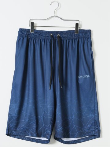 【大きいサイズ】アウトドアプロダクツ/OUTDOOR PRODUCTS ドライ メッシュ ハーフ パンツ(セットアップ可能)