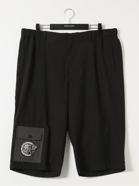 【大きいサイズ】カステルバジャック/CASTELBAJAC ストレッチ ハーフ丈 パンツ