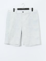 【大きいサイズ】ビバハート/VIVA HEART 撥水 デニムプリント ハーフパンツ