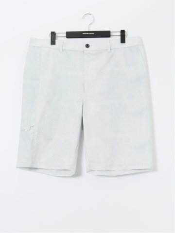 【大きいサイズ】ビバハート/VIVA HEART 撥水 デニムプリント ハーフパンツ