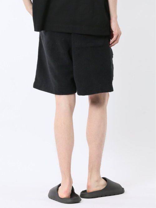 Sauna Camp×T/Q パイルショーツ ショートパンツ 黒 メンズ(セットアップ可能)