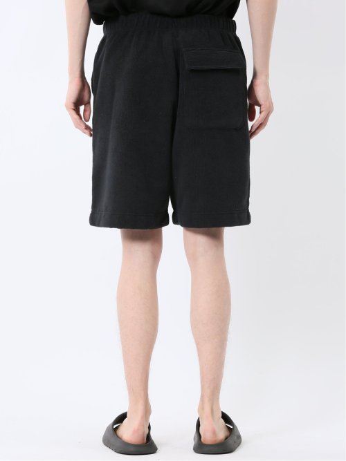 Sauna Camp×T/Q パイルショーツ ショートパンツ 黒 メンズ(セットアップ可能)