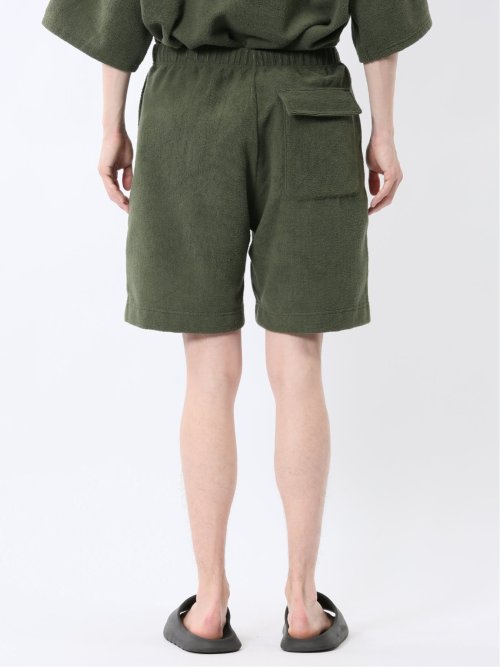 Sauna Camp×T/Q パイルショーツ(セットアップ可能)