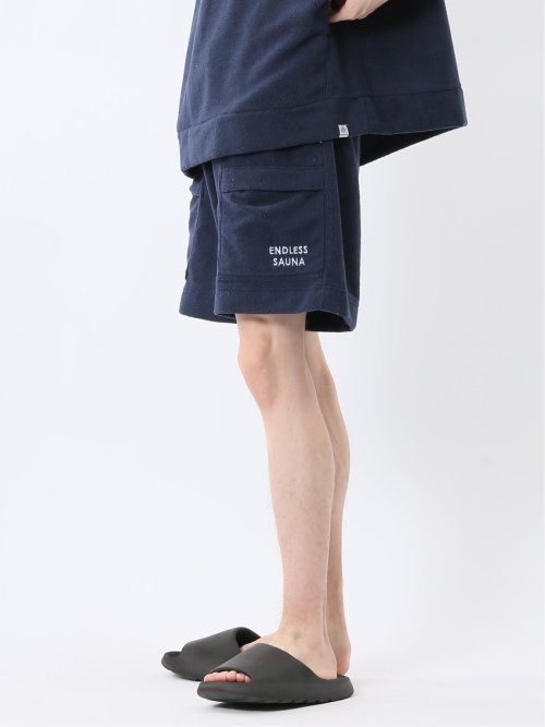 Sauna Camp×T/Q パイルショーツ(セットアップ可能)