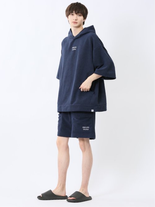 Sauna Camp×T/Q パイルショーツ(セットアップ可能)