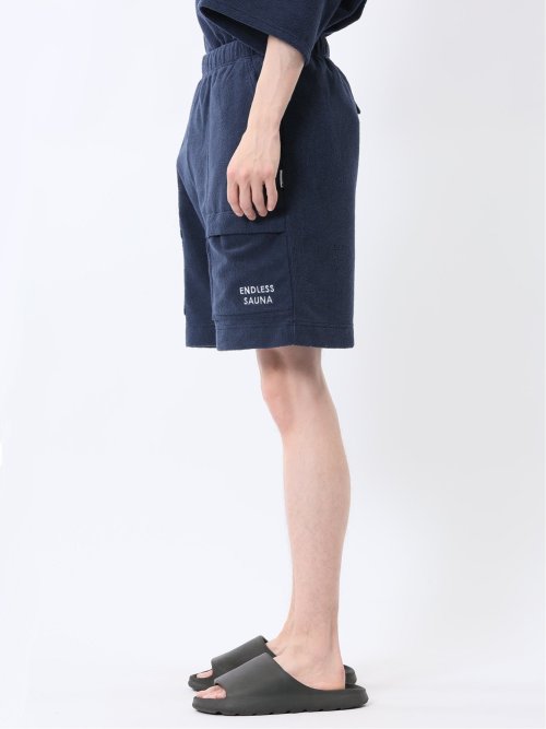 Sauna Camp×T/Q パイルショーツ(セットアップ可能)