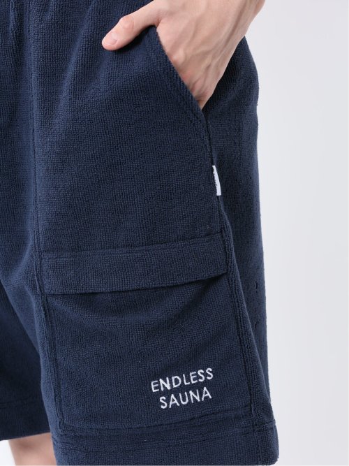 Sauna Camp×T/Q パイルショーツ(セットアップ可能)