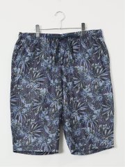 【大きいサイズ】セロニアス/CERONIAS ライトリップル 総柄ショートパンツ