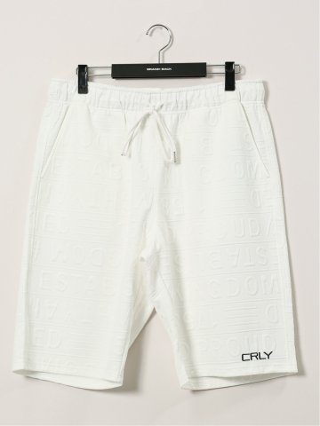【大きいサイズ】クリアリー/CREALY ふくれジャガード ショーツ