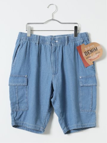 【大きいサイズ】ナチュラルストーリー/NATURAL STORY デニム カーゴ ショーツ