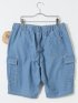 【大きいサイズ】ナチュラルストーリー/NATURAL STORY デニム カーゴ ショーツ