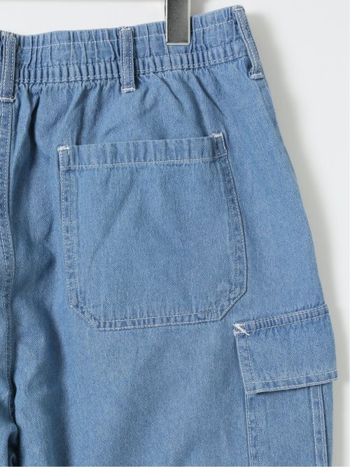 【大きいサイズ】ナチュラルストーリー/NATURAL STORY デニム カーゴ ショーツ