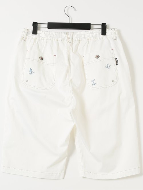 【大きいサイズ】シナコバ/SINA COVA ストレッチ 飛び柄 ショート パンツ