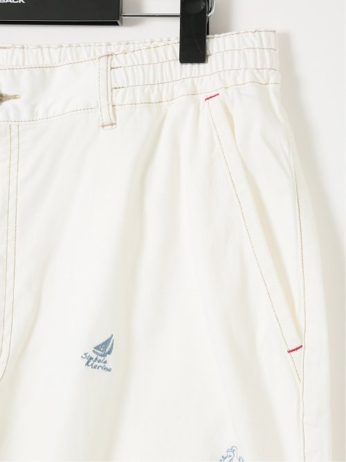 【大きいサイズ】シナコバ/SINA COVA ストレッチ 飛び柄 ショート パンツ