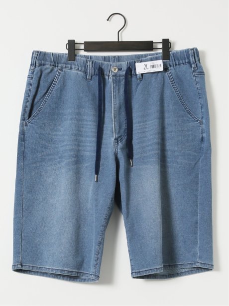 【大きいサイズ】エドウィン/EDWIN ジャージーズ COOL ストレッチ イージー ショート パンツ