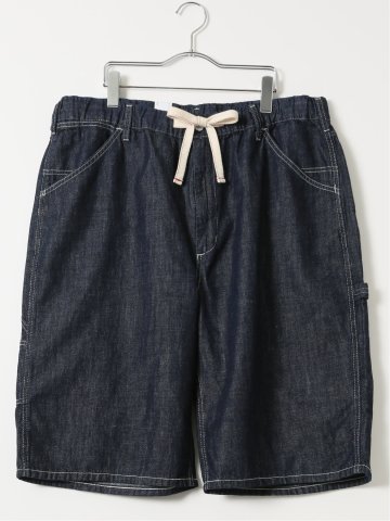 【大きいサイズ】エドウィン/EDWIN 綿麻 デニム イージー ショーツ