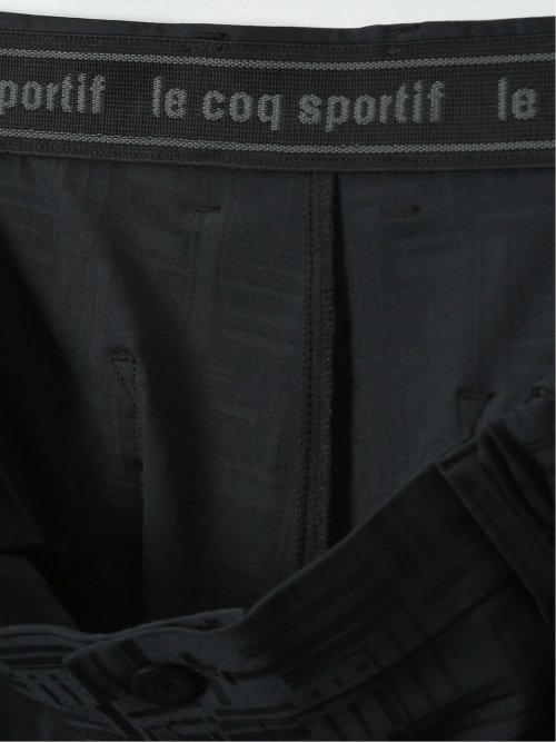 【大きいサイズ】ルコックスポルティフ ゴルフ/le coq sportif GOLF チェック ボーダー ジャガード ショートパンツ