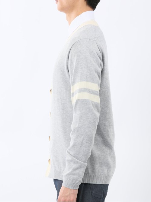 ウォッシャブル Vネック ニットカーディガン