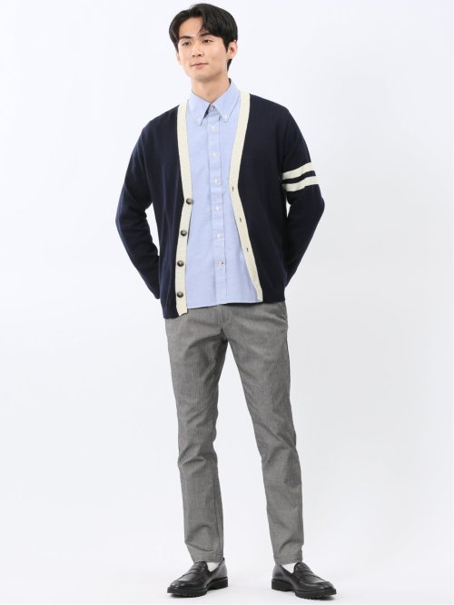 ウォッシャブル Vネック ニットカーディガン