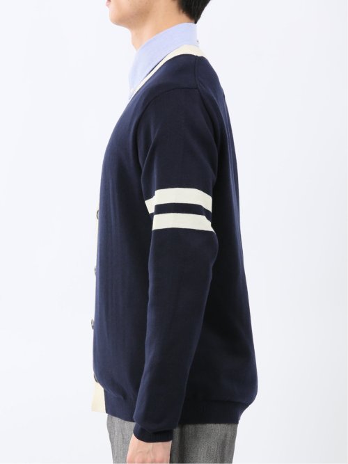 ウォッシャブル Vネック ニットカーディガン