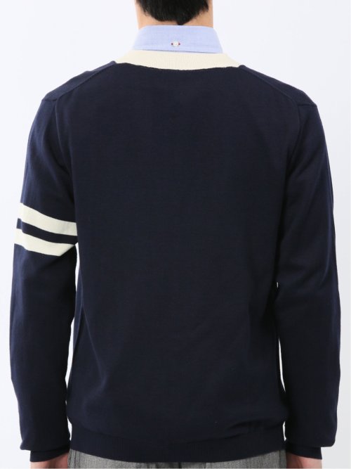 ウォッシャブル Vネック ニットカーディガン