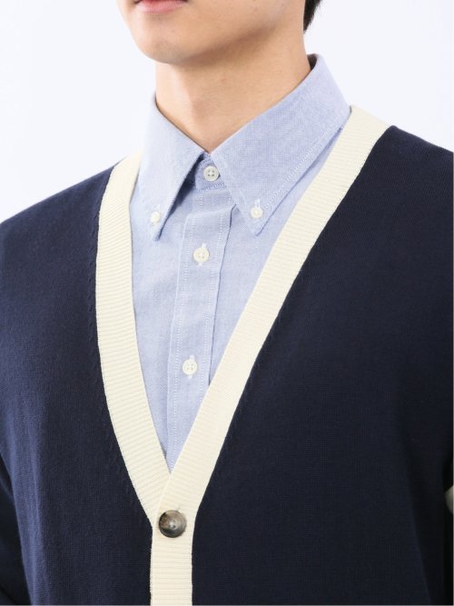 ウォッシャブル Vネック ニットカーディガン