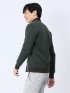 幾何学柄 Vネック ニットカーディガン